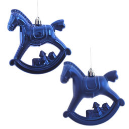 Набор из 2шт, Украшение новогоднее "Лошадка", L11 W5 H10 см