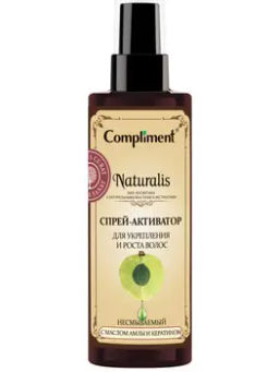 Compliment Naturalis Спрей-активатор для укрепления и роста волос (200мл).12 / 917018 /