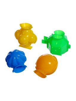 Набор для опытов «Попрыгунчики», 4 формы, 6 цветов