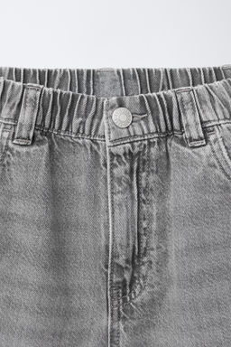 BERMUDA BAGGY DENIM / Gris - Zara фото 3