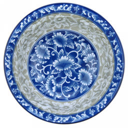 Восток Салатник фарфоровый 300мл, д12х5,5см, с деколью, снаружи-подглазурная эмаль, отводка (Китай) - Домашняя мода фото 2