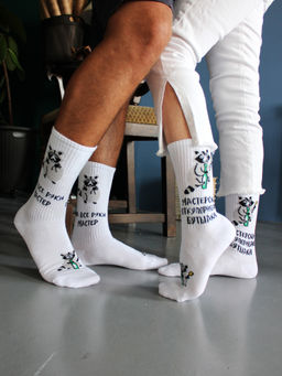 Носки р.35-40 TxT Енот Мастер - Krumpy фото 2