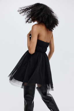 Vestido bandeau en tul - H&m фото 6