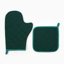 Набор кух. Этель Кролик варежка-прихватка 20х28см, прихватка 19х19см,100% хл  фото 3