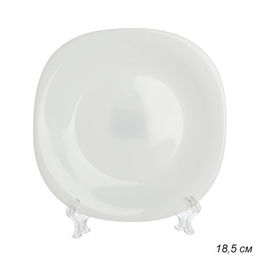 Тарелка квадратная 200 мм белая / FP-80XN (WHITE) /уп 6/48/ - ГалеонТрейд фото 4