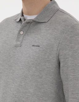 Gri Regular Fit Sweatshirt - Pierre cardin фото 7