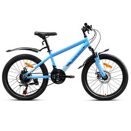 Велосипед 22" Rocket Aries 2.0 , цвет синий, размер 13"