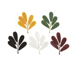 Искусственное растение Blumentag ALT-08 Декоративные элементы Листья ивы 10 х 11 см 5 х 5 шт. 01 ассорти (ива)