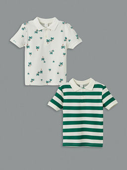 Polo Yaka Erkek ?ocuk Ti??rt 2li