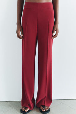 ZW COLLECTION FLARED TROUSERS WITH POCKETS - Zara фото 18
