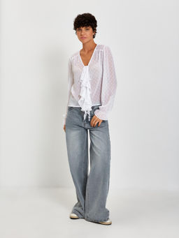 10200260545 Блузка жен. Tiora белый