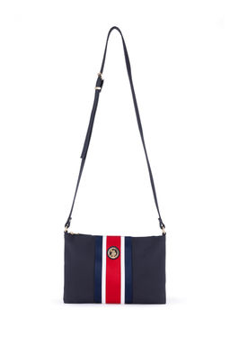 Женская темно-синяя сумка через плечо Неожиданная скидка в корзине