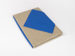 17С151-ШР/уп. Комплект столовый 144*144 цв. 394 рис. 0 Серо-бежевый