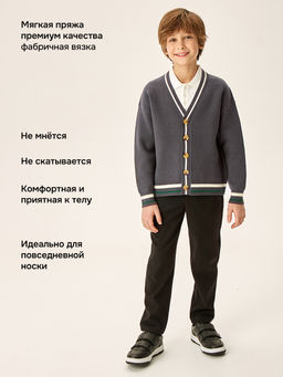Кардиган 4ш72526 синий - Nikastyle фото 14