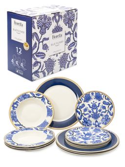 Сервиз столовый BLUE FLOWER 12пр - Fioretta фото 2