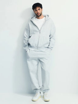 Худи relax fit на молнии / Zarina