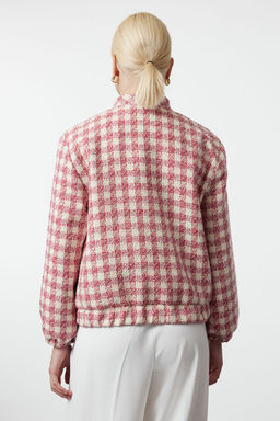 Cok Renkli Regular Tuvit Ince Bomber Ceket Mont - Trendyolmilla фото 5