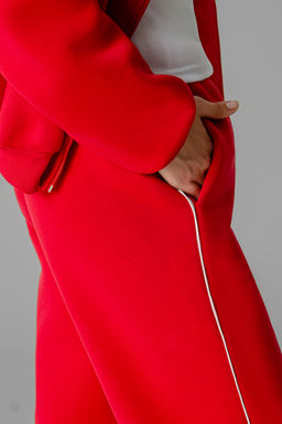 Арт. 2916 Костюм с начесом женский 44-52 (5 шт) Цвет:красный