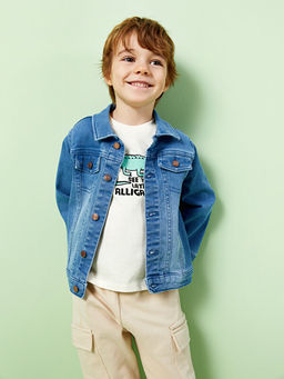 Erkek Bebek Jean Ceket
