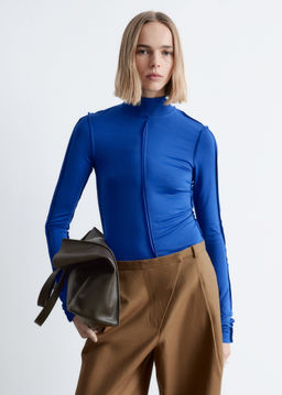 Top de cuello alto y manga larga - H&m фото 4