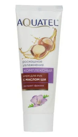 AQUATEL крем д/рук туб.75мл "Комплексный" с маслом Ши