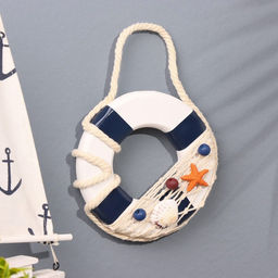 Настенный декор, панно «Спасательный круг», 12×2 см