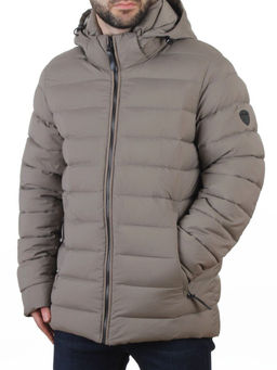 6276 GRAY Куртка мужская зимняя (200 гр. холлофайбер)