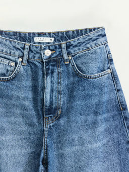 Джинсы barrel с высокой посадкой / Zarina  фото 3