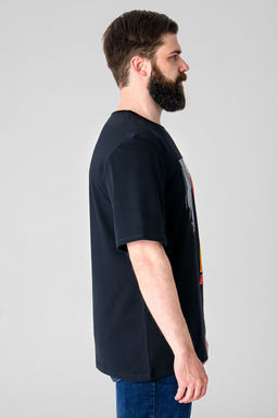 Арт. 614-148 Футболка мужская 50-60 (6 шт) Цвет:черный - Идеал фото 4