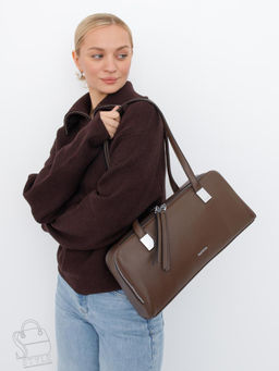 Сумка женская  51172S cappuccino Velina Fabbiano-Safenta