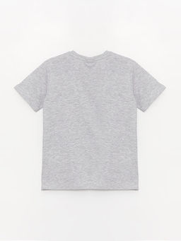 Bisiklet Yaka Star Wars Bask?l? K?sa Kollu Erkek ?ocuk Ti??rt - Waikiki фото 2