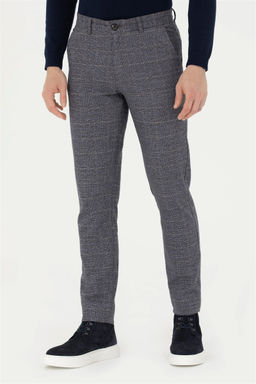 Мужские темно-синие брюки из плотной ткани - U.s. polo assn фото 2