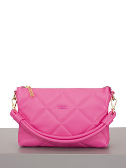 LACCOMA сумка Луиза-Ф826-ярко-розовый эко кожа хлопок