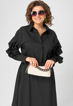 Платье EVA GRANT 7223 черный