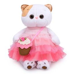 Мягкая игрушка "Ли-Ли с сумочкой - пирожным" 27см (LK27-050) в инд. коробке