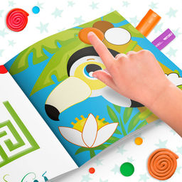 Аппликации пластилином Джунгли, 12 стр. - Буква-ленд фото 12