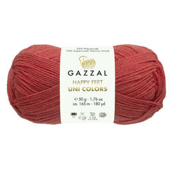 Хеппи фит однотонный (Happy feet Uni Colors) пряжа GAZZAL 75%меринос 25%полиамид10х50г/165м