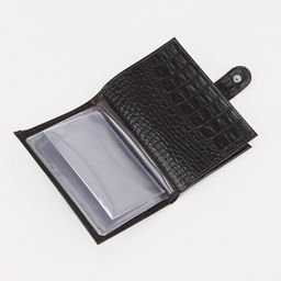 Обложка для документов 3 в 1: для автодокументов, паспорта, купюр на кнопке TEXTURA, коричневая