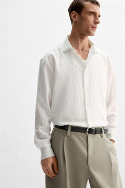 LIMITED EDITION STRIPED SHIRT - Zara фото 5