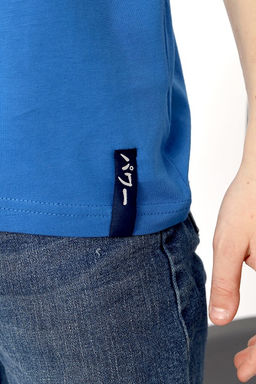 CRB wear/ CSJB 63792-42-403 Футболка для мальчика,синий/Ex.Cherubino  фото 5