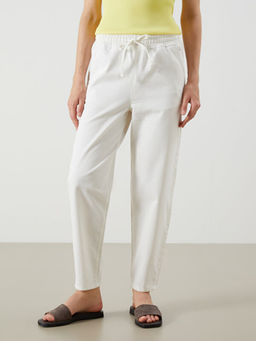 Beli Lastikli Mom Fit Kad?n Jean Pantolon