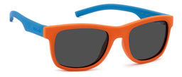 Солнцезащитные очки Polaroid Kids PLD 8020/S Оранжевый, детские  фото 3