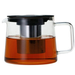 Чайник заварочный Skandi, объем 600 мл, из боросиликатного стекла, с прямоугольной ручкой арт.910124