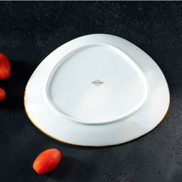 Блюдо для подачи Magistro «Церера», 18.2×16.3 см, фарфор, голубое