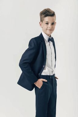 Костюм для мальчика, полуприлегающий (синий) КДД-123