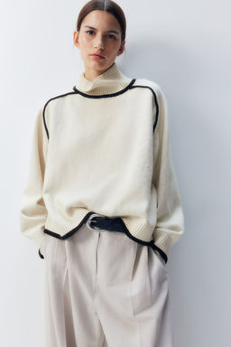 Jersey con cuello perkins - H&m фото 2