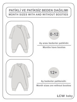1.6 Tog Erkek Bebek Tulum(0-12 Ay Patikli, 12 Ay+ Patiksiz)
