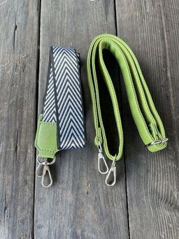 Женская сумка шоппер из эко кожи 006 Зеленый - Kenguluna фото 4