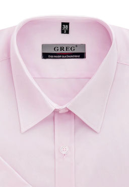 Сорочка мужская короткий рукав GREG Gb610/201/LV STRETCH