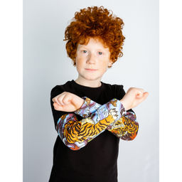 Джемпер с тату кулирка 1539100102 - Youlala фото 2